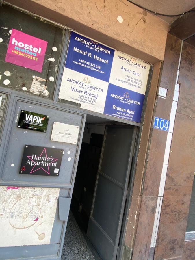 Hostel Matteo Pristina Kültér fotó